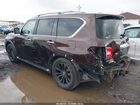 2017 Nissan Armada Platinum Коричневый vin: JN8AY2NE0H9702649