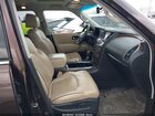 2017 Nissan Armada Platinum Коричневый vin: JN8AY2NE0H9702649