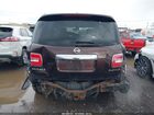 2017 Nissan Armada Platinum Коричневый vin: JN8AY2NE0H9702649