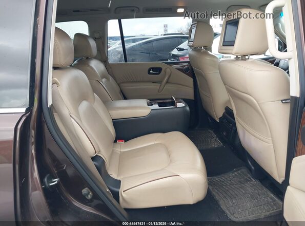 JN8AY2NE0H9702649 2017 NISSAN ARMADA Коричневый Вид наклейки с VIN-кодом