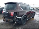 2017 Nissan Armada Platinum Коричневый vin: JN8AY2NE0H9702649