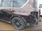 2017 Nissan Armada Platinum Коричневый vin: JN8AY2NE0H9702649