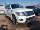 2019 Nissan Armada Platinum White vin: JN8AY2NE2K9757935