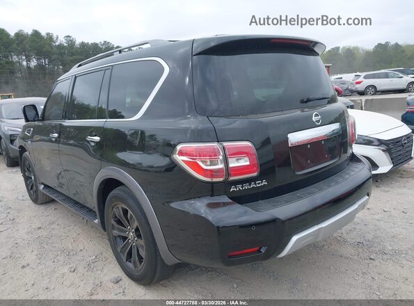 JN8AY2NF0H9304771 2017 NISSAN ARMADA Черный Задняя левая четверть