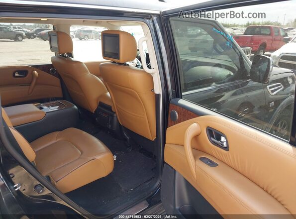 JN8AY2NF0J9330714 2018 NISSAN ARMADA Black Вид наклейки з VIN-кодом