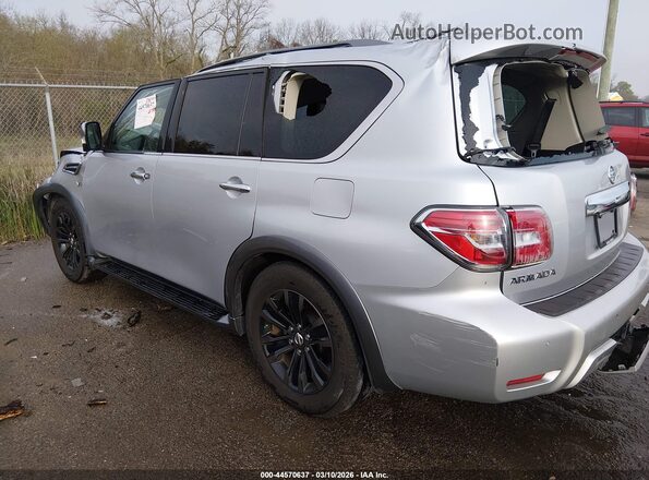 JN8AY2NF8J9331397 2018 NISSAN ARMADA Silver Задня ліва чверть
