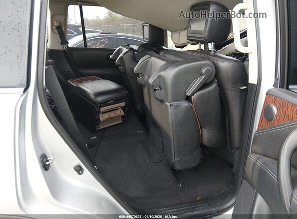JN8AY2NF8J9331397 2018 NISSAN ARMADA Silver Вид наклейки з VIN-кодом