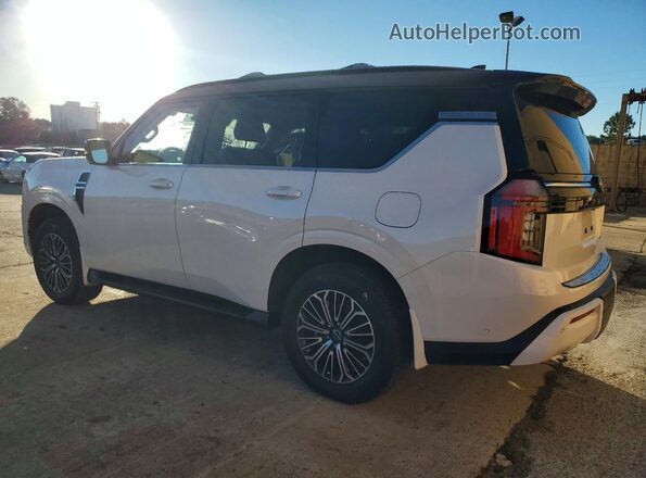 JN8AY3ED8S9301256 2025 NISSAN ARMADA White Հետևի ձախ