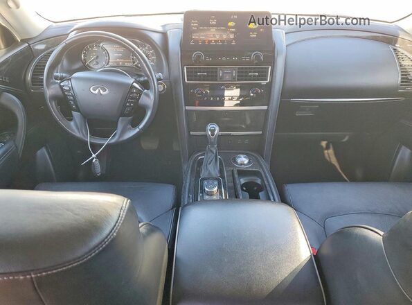 JN8AZ2AC6P9490114 2023 INFINITI QX80 Белый Вид панели приборов