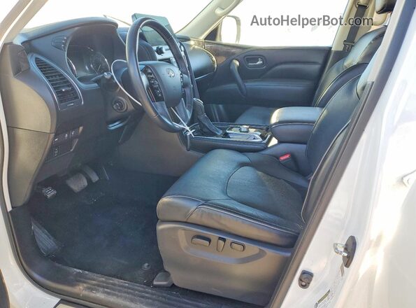 JN8AZ2AC6P9490114 2023 INFINITI QX80 Белый Вид салона спереди
