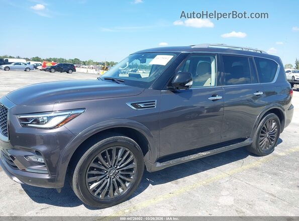 JN8AZ2AE1P9305677 2023 INFINITI QX80 Gray 
