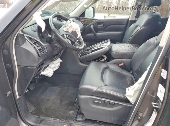 JN8AZ2AE2R9327710 2024 INFINITI QX80 Gray Widok deski rozdzielczej