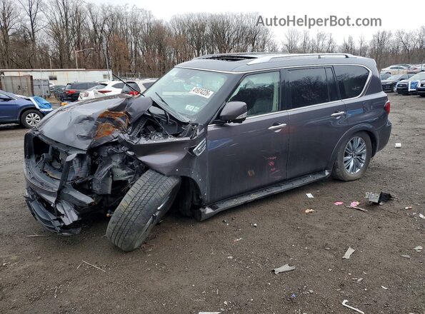 JN8AZ2AE2R9327710 2024 INFINITI QX80 Gray Przód lewy