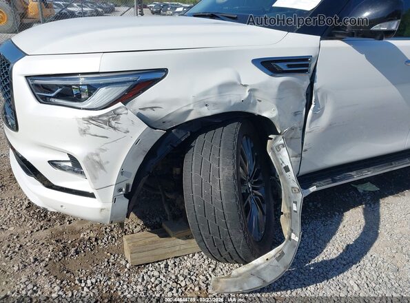 JN8AZ2AE4P9305687 2023 INFINITI QX80 White Widok z przodu