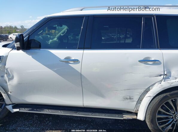 JN8AZ2AE4P9305687 2023 INFINITI QX80 White Widok wnętrza 360 stopni