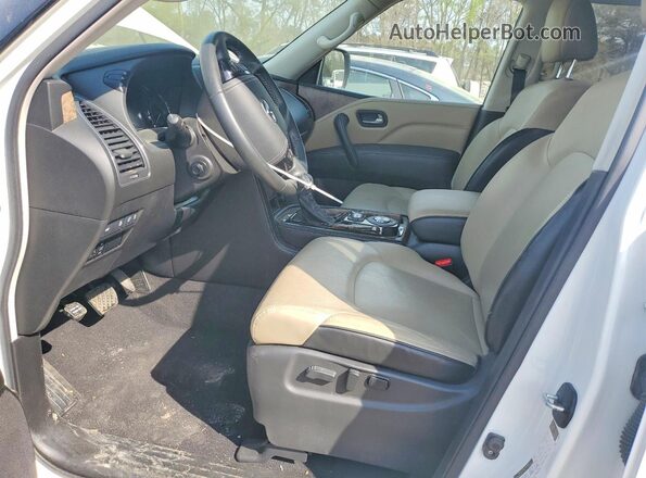 JN8AZ2AF2M9715442 2021 INFINITI QX80 Белый Вид салона спереди