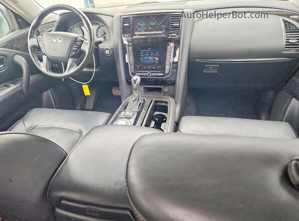 JN8AZ2AF2M9717692 2021 INFINITI QX80 Silver Widok deski rozdzielczej