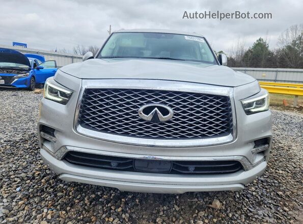 JN8AZ2AF2M9717692 2021 INFINITI QX80 Silver Widok z przodu