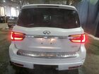 2024 Infiniti Qx80 Luxe White vin: JN8AZ2AF2R9765345 Damage: Rear Bumper, Heavy Scratch, 8 To 9 Inches 2024 Infiniti Qx80 Luxe White vin: JN8AZ2AF2R9765345 Damage: Rear Bumper, Heavy Scratch, 8 To 9 Inches