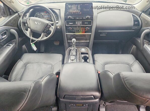 JN8AZ2AF8N9741903 2022 INFINITI QX80 Синий Вид панели приборов
