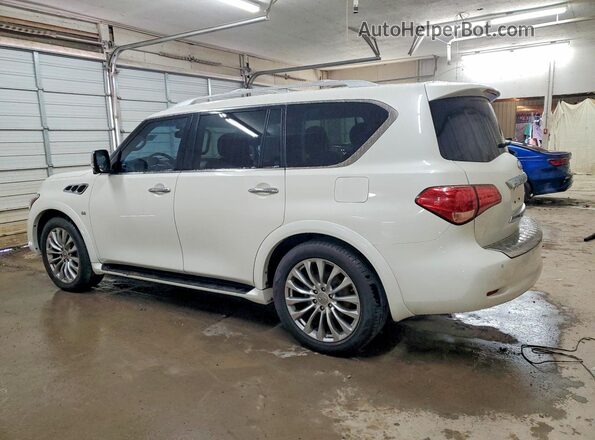 JN8AZ2NE8H9155773 2017 INFINITI QX80 Белый Задняя правая четверть