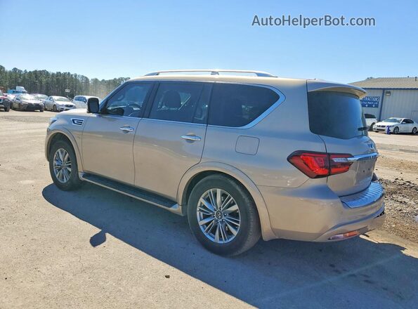 JN8AZ2NF1K9680903 2019 INFINITI QX80 Tan Rear left