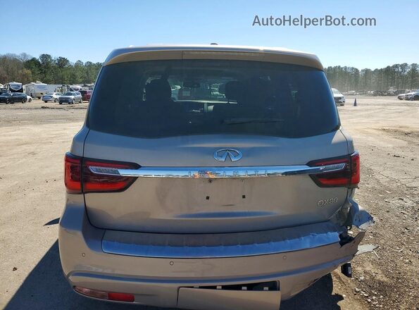 JN8AZ2NF1K9680903 2019 INFINITI QX80 Tan Rear view
