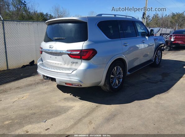 JN8AZ2NF1L9704747 2020 INFINITI QX80 Серебряный Задняя правая четверть