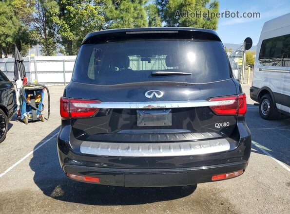 JN8AZ2NF3L9702966 2020 INFINITI QX80 Black Widok z tyłu