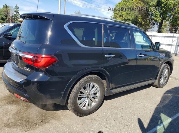JN8AZ2NF3L9702966 2020 INFINITI QX80 Black Tył prawy