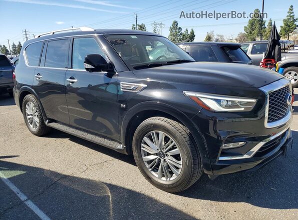 JN8AZ2NF3L9702966 2020 INFINITI QX80 Black Przód prawy