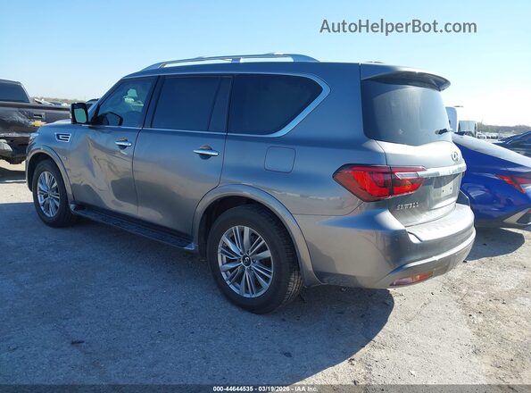 JN8AZ2NF4K9681432 2019 INFINITI QX80 Gray Задня ліва чверть