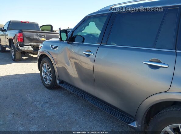 JN8AZ2NF4K9681432 2019 INFINITI QX80 Gray Вид спереду