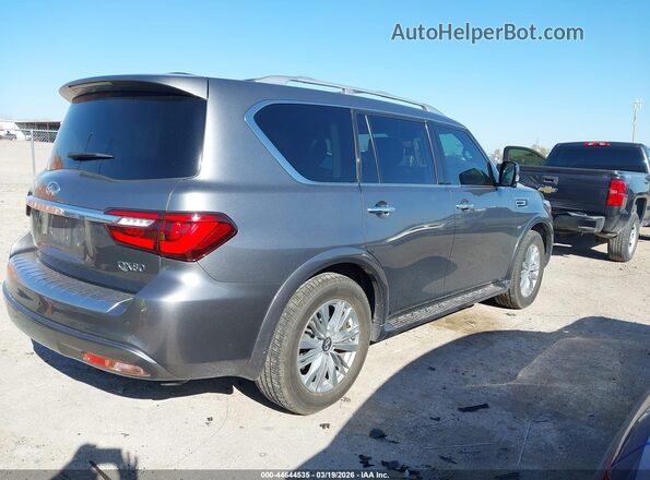 JN8AZ2NF4K9681432 2019 INFINITI QX80 Gray Задня права чверть