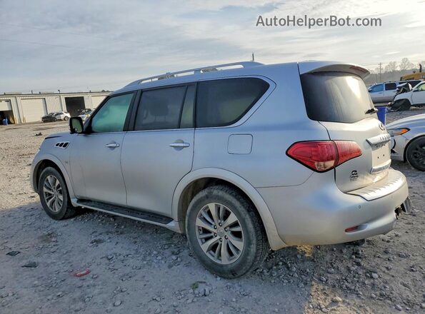 JN8AZ2NF5G9611641 2016 INFINITI QX80 Серебряный Задняя левая четверть