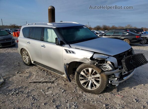 JN8AZ2NF5G9611641 2016 INFINITI QX80 Серебряный Передняя правая четверть