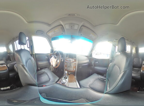 JN8AZ2NF5G9611641 2016 INFINITI QX80 Серебряный Вид наклейки с VIN-кодом