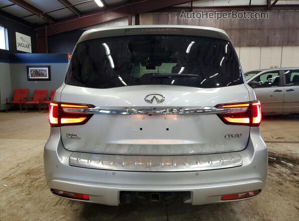 JN8AZ2NF7L9702467 2020 INFINITI QX80 Серебряный Вид салона спереди