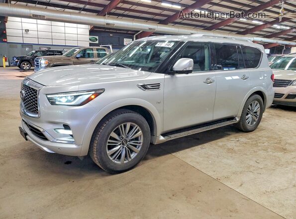 JN8AZ2NF7L9702467 2020 INFINITI QX80 Серебряный Передняя левая четверть