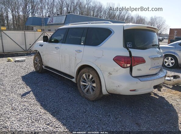 JN8AZ2NF8H9647101 2017 INFINITI QX80 Белый Задняя левая четверть