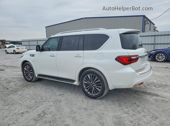 JN8AZ2NF9J9664897 2018 INFINITI QX80 Белый Задняя правая четверть