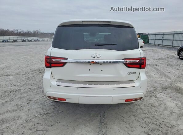 JN8AZ2NF9J9664897 2018 INFINITI QX80 Белый Вид салона спереди