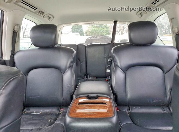 JN8AZ2NF9J9664897 2018 INFINITI QX80 Белый Вид задней части салона
