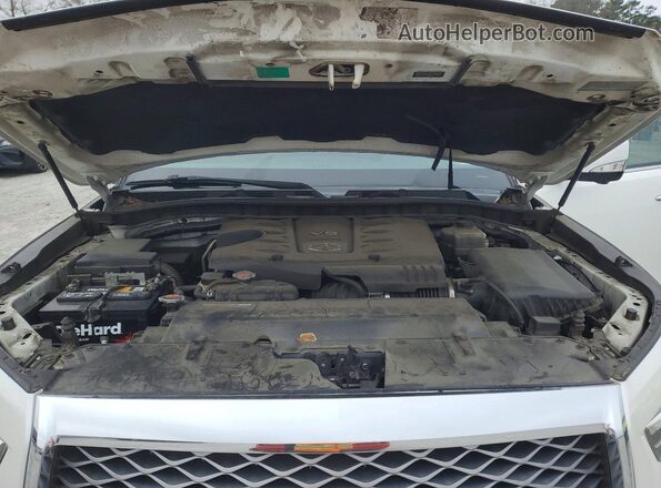 JN8AZ2NF9J9664897 2018 INFINITI QX80 Белый Вид наклейки с VIN-кодом