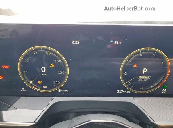 JN8AZ3CC4S9600296 2025 INFINITI QX80 Gray Vista del cuadro de instrumentos