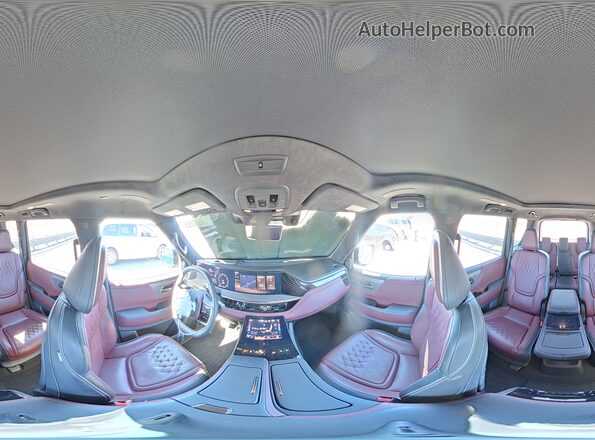 JN8AZ3CC7S9602320 2025 INFINITI QX80 Серый Панорамный вид салона 360°