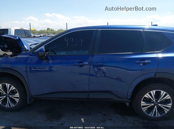 JN8BT3BA2PW424959 2023 NISSAN ROGUE Blue Widok wnętrza 360 stopni
