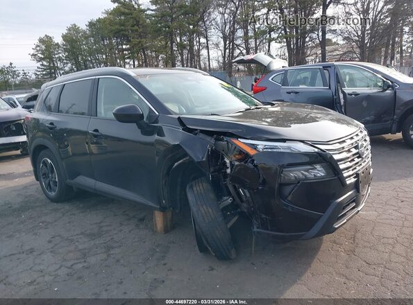 JN8BT3BB0SW145219 2025 NISSAN ROGUE Black Передня права чверть