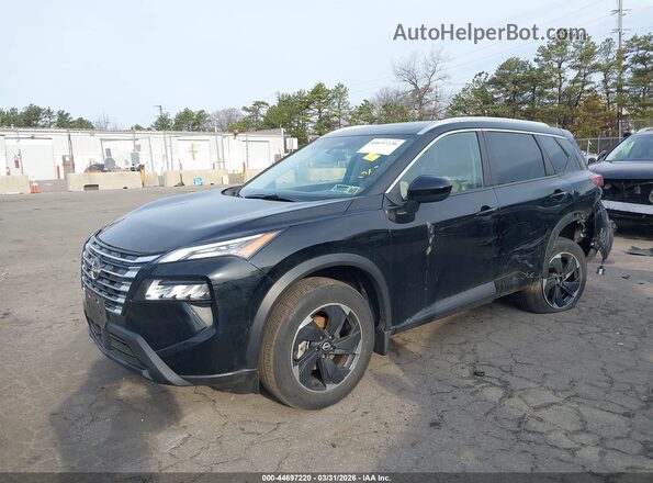 JN8BT3BB0SW145219 2025 NISSAN ROGUE Black Передня ліва чверть