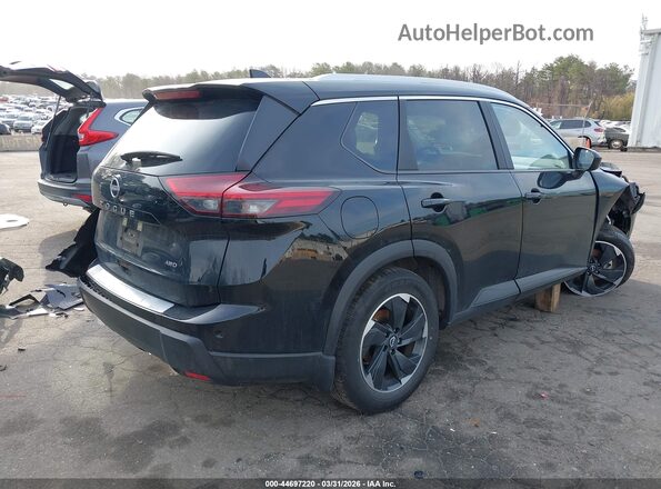 JN8BT3BB0SW145219 2025 NISSAN ROGUE Black Задня права чверть